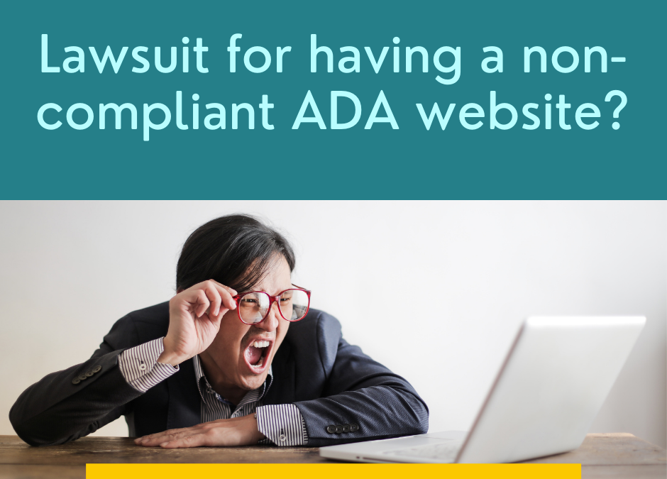 ADA Website Lawsuit—Could your business be at risk?